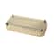 Glitzhome® Gold Rectangle Metal Mirrored Decorative Trays Set